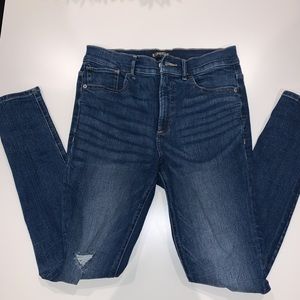 Express High Rise Jeans Size 8